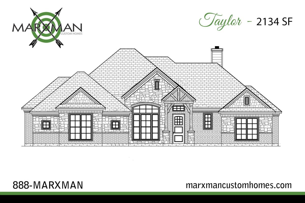 The Taylor Floor Plan MARXMAN HOMES